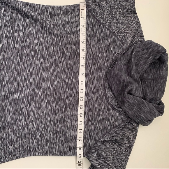 Athleta Space Dye Tranquility Cowl Neck Pullover M - Picture 9 of 11